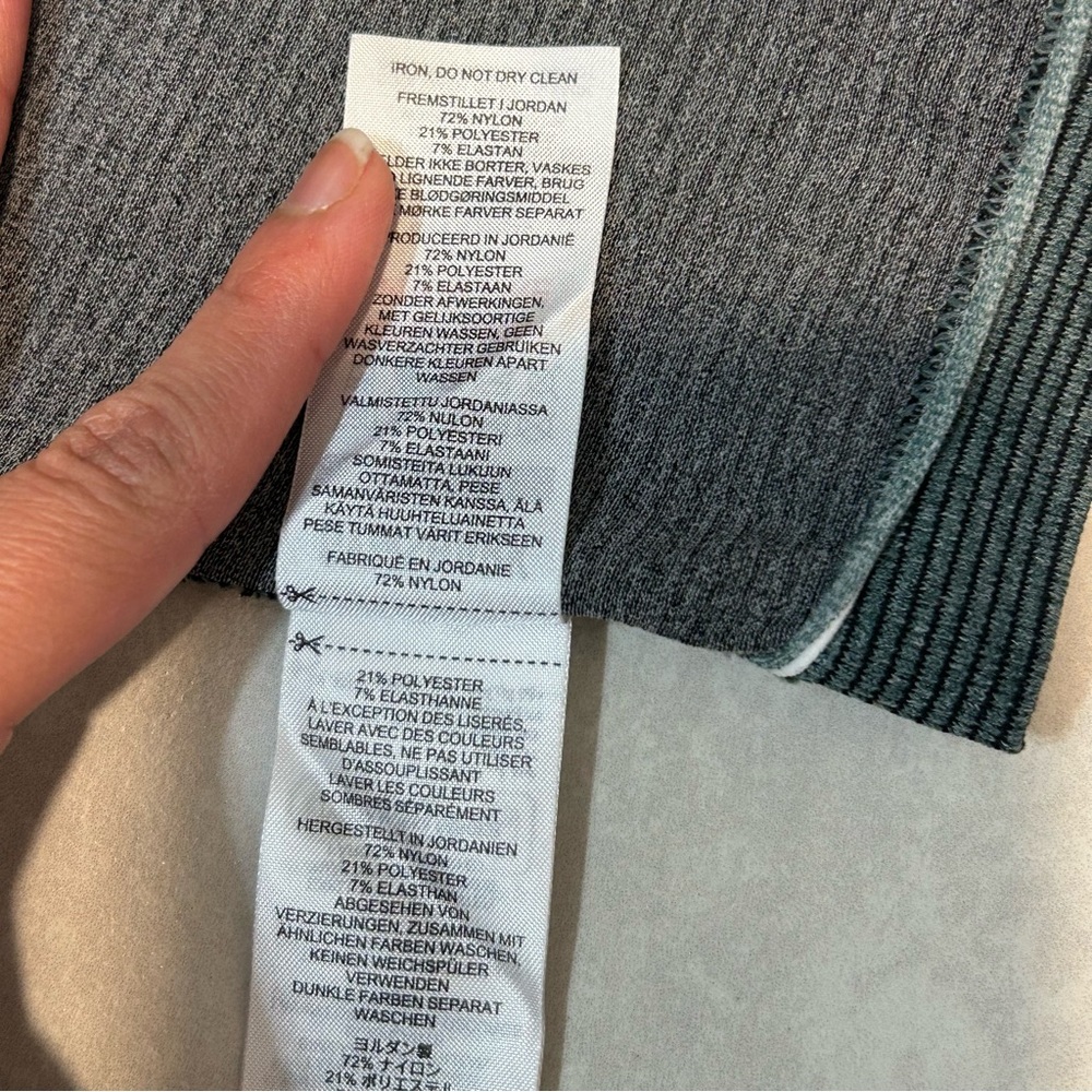 Gymshark Dark Green Textured Leggings - Picture 9 of 11